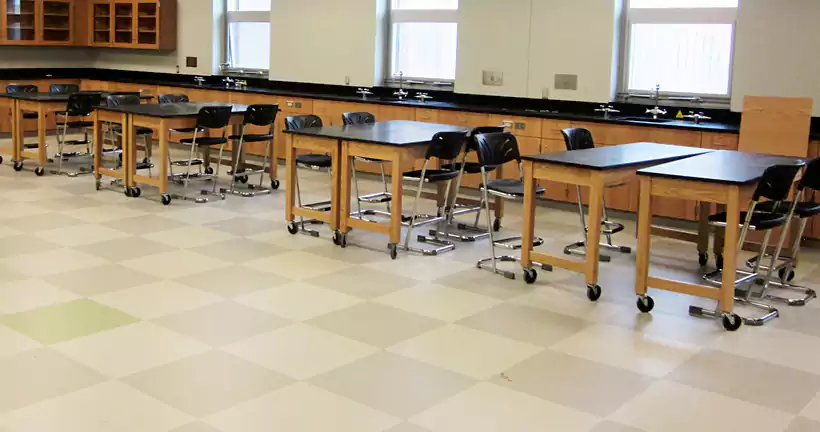 LVT flooring solutions for educational facilities