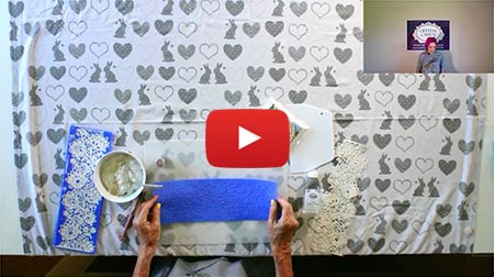 Making edible lace from scratch